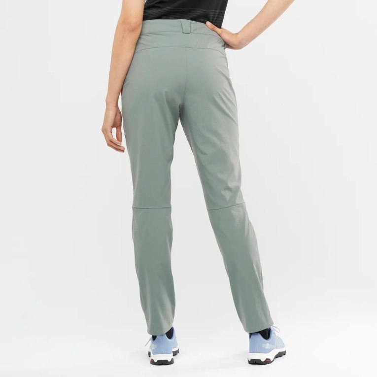 Green Salomon Outrack Women's Sport Pants | IE ZO7928